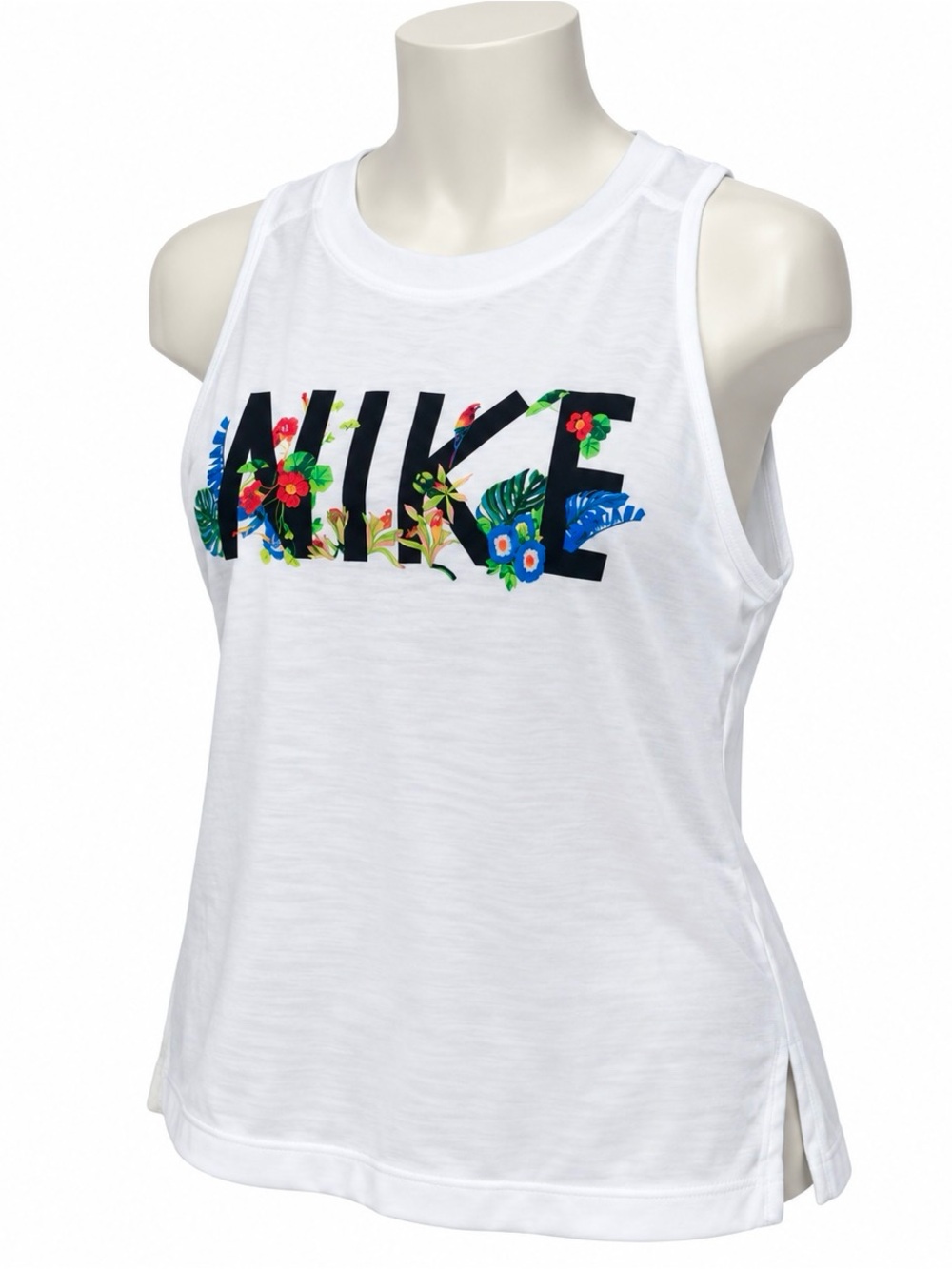 Nike Razorback CottonTank Top w/Colorful Floral Logo